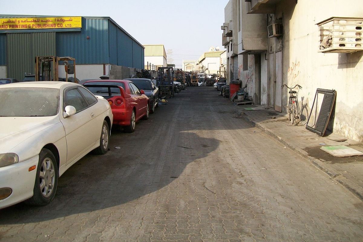 Area photo: a street in Sharjah Industrial Area